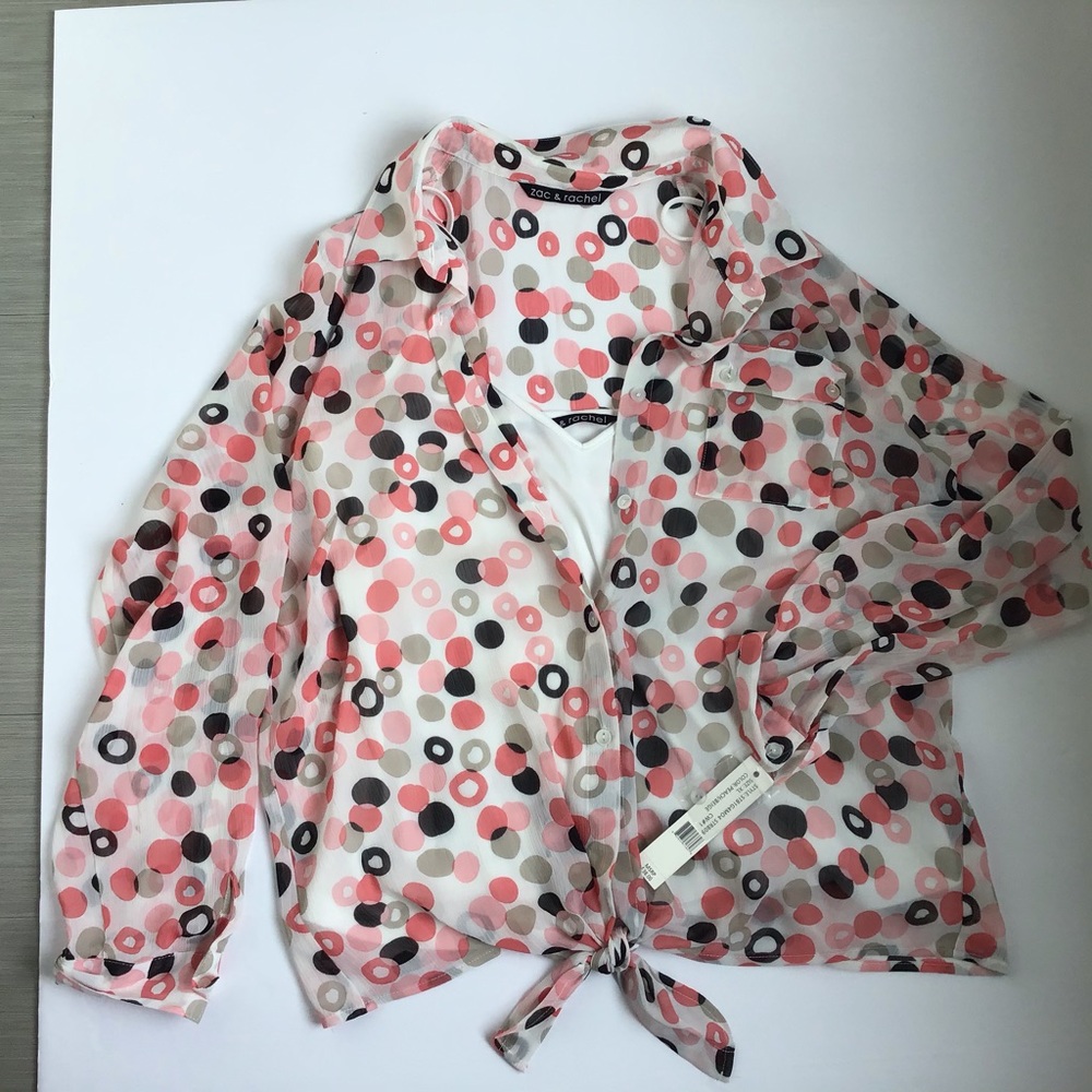Zac & Rachel women’s blouse NWT